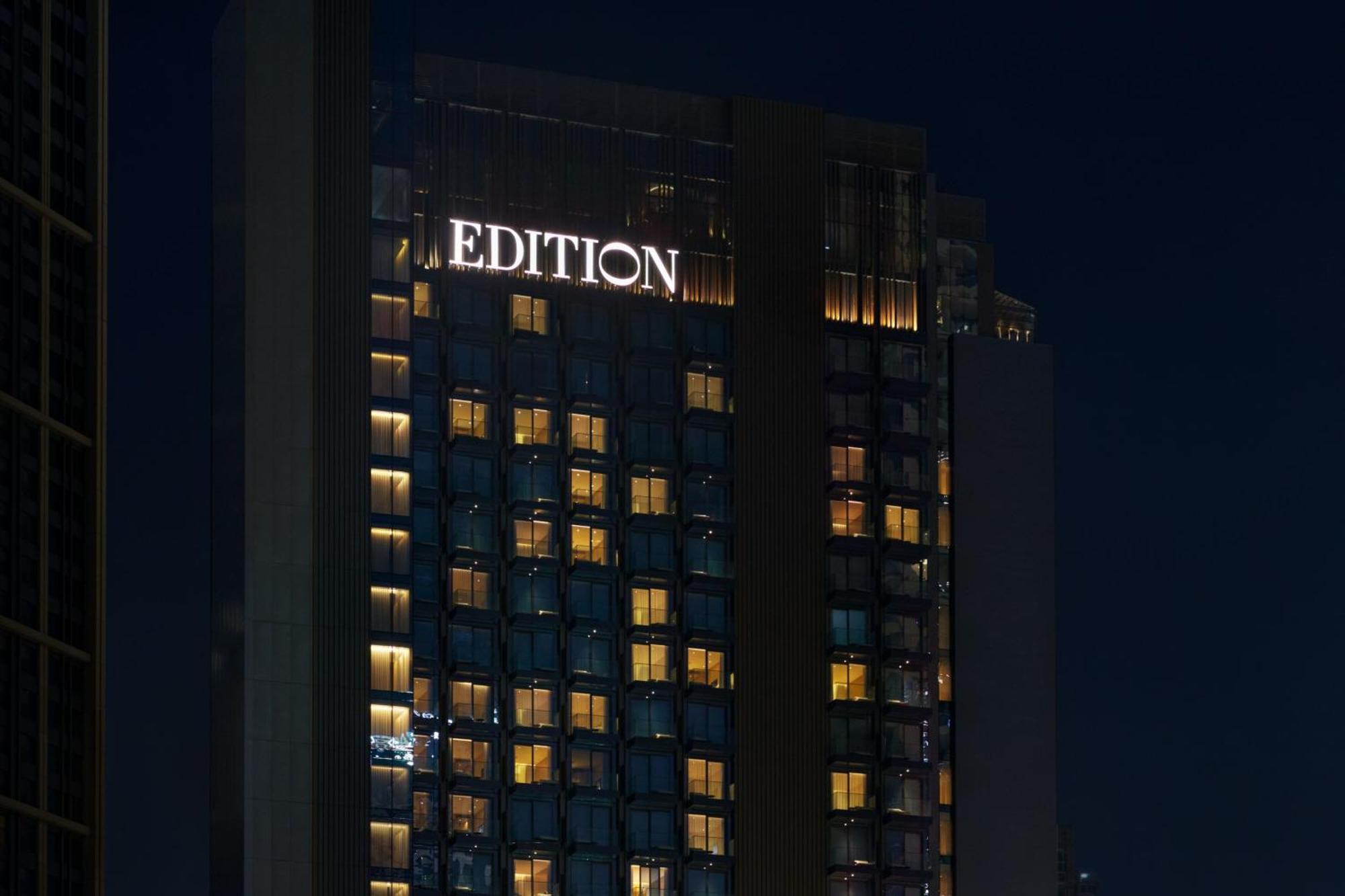 The Dubai Edition Zewnętrze zdjęcie Edition at night
